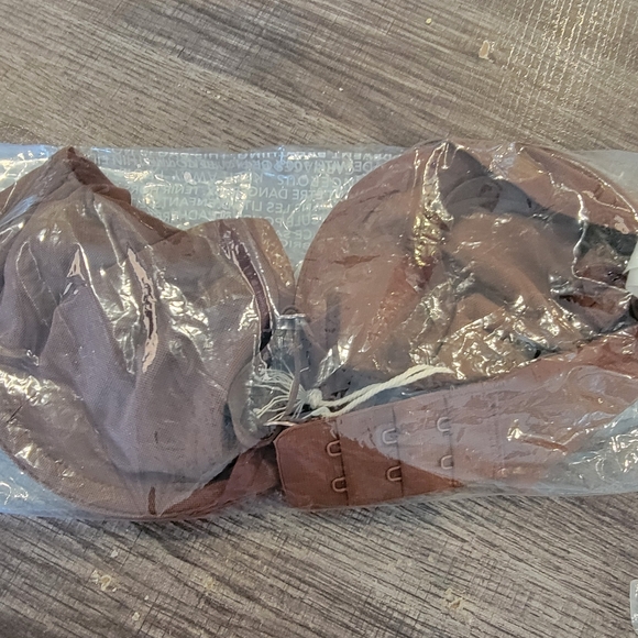 Aerie Smoothez Mesh Unlined Balconette Bra in Brown Size 34B New! - Picture 3 of 6